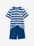 Pack of 2 striped pyjama shorts blue - vertbaudet enfant 