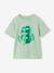 Boys' sparkly space print T-shirt almond green+night blue - vertbaudet enfant 