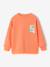 Sweat col rond manches longues jaune pâle+mangue+vert d'eau - vertbaudet enfant 