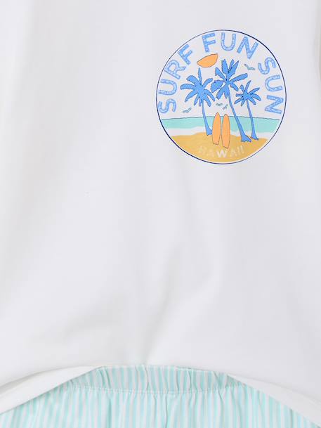 Pack of 2 surf pyjama shorts blue - vertbaudet enfant 