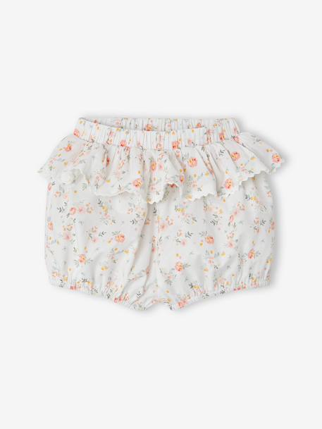 Lot 2 shorts bloomers bébé fille coton argile - vertbaudet enfant 
