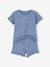 Pack of 2 cotton playsuits blue - vertbaudet enfant 