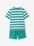 Pack of 2 striped pyjama shorts blue - vertbaudet enfant 