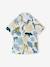 Chemise manches courtes blanc imprimé - vertbaudet enfant 