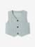 Set: shirt, cardigan and bow tie for babies sage green - vertbaudet enfant 