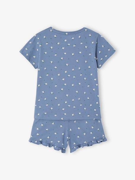 Pack of 2 cotton playsuits blue - vertbaudet enfant 