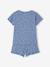 Pack of 2 cotton playsuits blue - vertbaudet enfant 