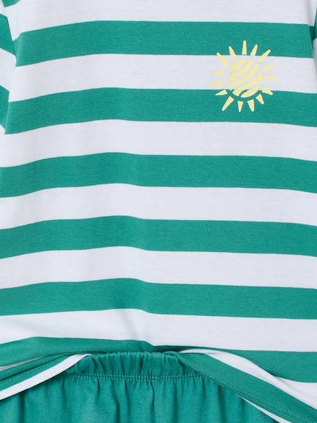 Pack of 2 striped pyjama shorts blue - vertbaudet enfant 