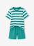 Pack of 2 striped pyjama shorts blue - vertbaudet enfant 