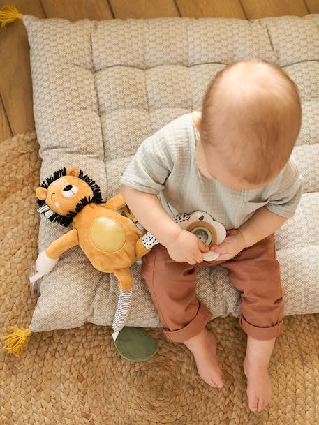 Hanging Activity Soft Toy, Tanzania yellow - vertbaudet enfant 