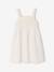 Crochet dress with straps for girls ecru - vertbaudet enfant 