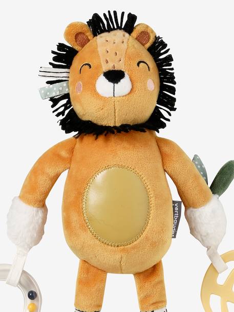 Hanging Activity Soft Toy, Tanzania yellow - vertbaudet enfant 