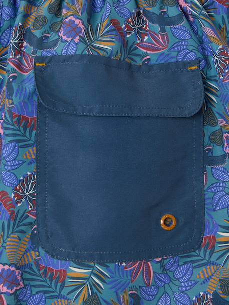 Men's swim shorts, family capsule blue - vertbaudet enfant 