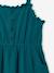 Cotton Gauze Strappy Dress for Girls beige+coral+emerald green - vertbaudet enfant 