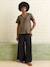 Wide-Leg, Loose-Fitting Trousers for Maternity black+denim blue+olive - vertbaudet enfant 