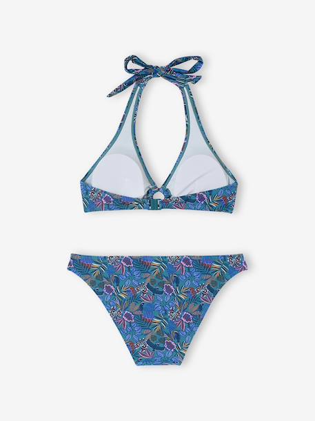 Maillot de bain 2 pièces capsule famille bleu - vertbaudet enfant 