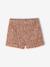 Printed twill shorts for girls beige - vertbaudet enfant 