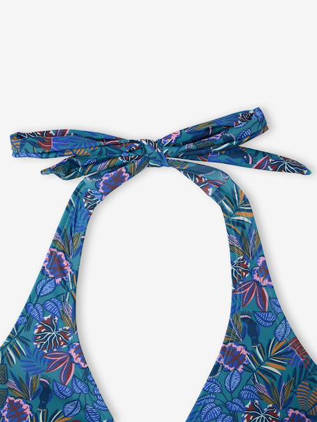 Maillot de bain 2 pièces capsule famille bleu - vertbaudet enfant 