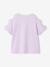 Girl's short-sleeved t-shirt lilac - vertbaudet enfant 