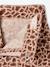 Printed twill shorts for girls beige - vertbaudet enfant 