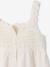Crochet dress with straps for girls ecru - vertbaudet enfant 