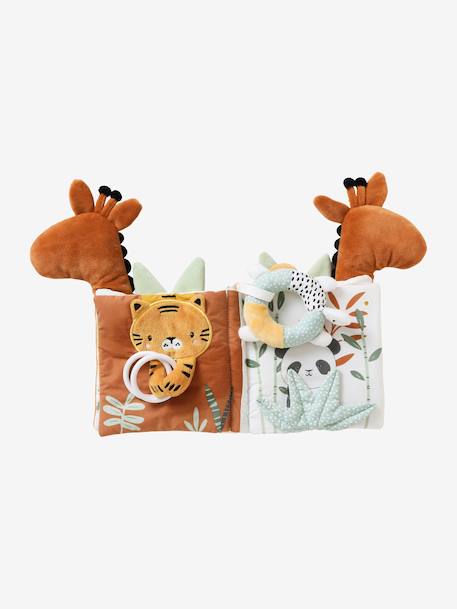 Giraffe Activity Book, Tanzania brown+orange - vertbaudet enfant 