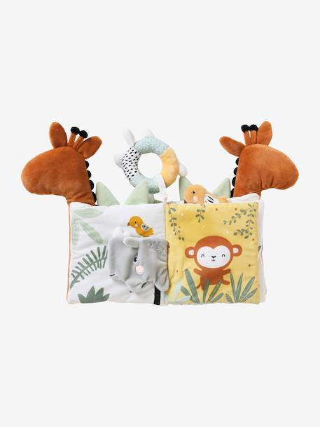 Giraffe Activity Book, Tanzania brown+orange - vertbaudet enfant 
