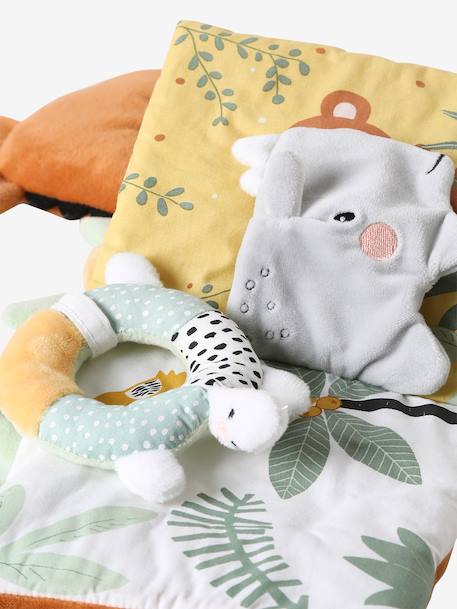 Giraffe Activity Book, Tanzania brown+orange - vertbaudet enfant 
