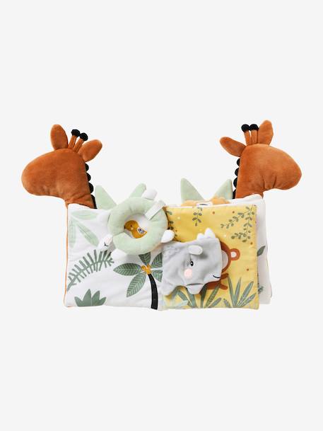 Giraffe Activity Book, Tanzania brown+orange - vertbaudet enfant 