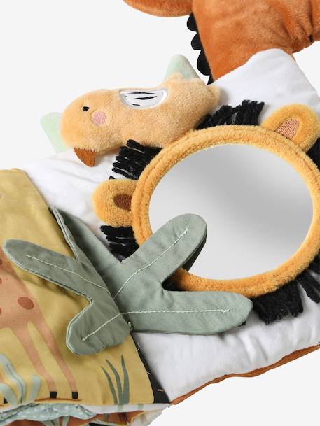 Giraffe Activity Book, Tanzania brown+orange - vertbaudet enfant 