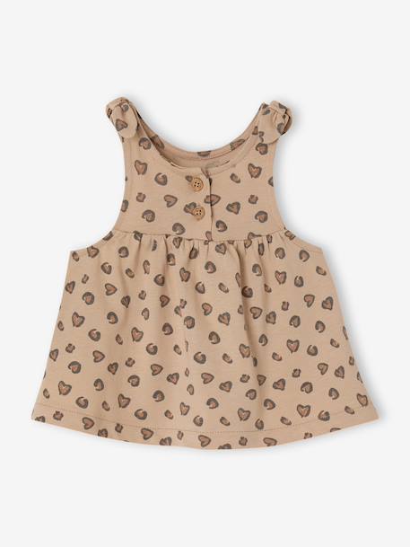 Pack of 2 organic cotton tank tops coral - vertbaudet enfant 