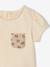 Girl's short-sleeved T-shirt vanilla - vertbaudet enfant 