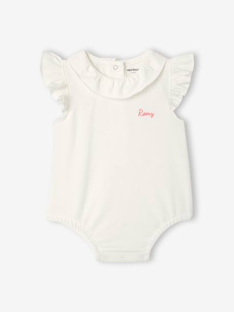 Bodysuit, short and band for head accessories for hair set ecru - vertbaudet enfant 