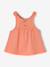Pack of 2 organic cotton tank tops coral - vertbaudet enfant 