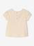 Girl's short-sleeved T-shirt vanilla - vertbaudet enfant 