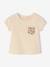 Girl's short-sleeved T-shirt vanilla - vertbaudet enfant 