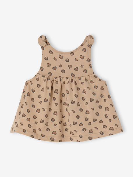 Pack of 2 organic cotton tank tops coral - vertbaudet enfant 