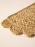 Tapis gamelle jute demi-lune beige - vertbaudet enfant 