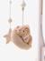 Musical mobile in fabric and velvet beige - vertbaudet enfant 