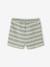 Honeycomb striped baby boy's shorts striped white - vertbaudet enfant 