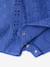 Girl's playsuit with embroidery electric blue+sweet pink - vertbaudet enfant 