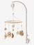 Musical mobile in fabric and velvet beige - vertbaudet enfant 
