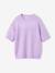 Girl's short-sleeved jumper JONEN lilac+rose - vertbaudet enfant 