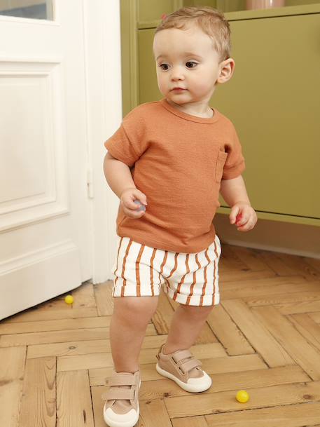 Customisable T-shirt and short set hazel+sage green - vertbaudet enfant 