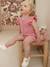 Girl's short jumpsuit rose - vertbaudet enfant 