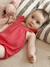Barboteuse fille naissance en gaze de coton framboise - vertbaudet enfant 
