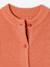 Girl's fine knit fluffy cardigan coral+marl grey+peony pink - vertbaudet enfant 