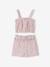 Floral short set for girls printed white - vertbaudet enfant 