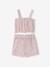 Floral short set for girls printed white - vertbaudet enfant 