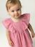 Baby Girls’ Cotton Broderie Anglaise Dress rose - vertbaudet enfant 